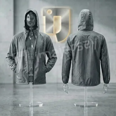 GRİ YAĞMURLUK - Görsel 2